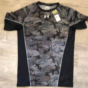 Men’s shirt 2XL Under Armour Heat Gear,Gray Black